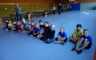 Tischtennis – Minimeisterschaften und Schnupperkurs